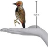 Old World Christmas Blown Glass Clip-On Ornament for Christmas Tree, Northern Flicker Bird - 4 of 4