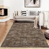 Area Rug, Living Room Machine Washable Rug, Modern Abstract Non-Slip Bedroom Rug, Solid Area Rug Home Decor - 2 of 4