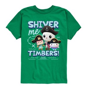 Boys' - Gabby's Dollhouse - Shiver Me Timbers Short Sleeve Graphic T-Shirt - 1 of 4