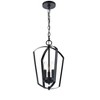 Millennium Lighting Ivey Lake 3 - Light Chandelier in  Matte Black - 3 of 4