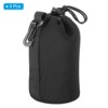 Unique Bargains Neoprene Waterproof Shockproof Camera Drawstring Lens Bag Black 4 Pcs - 3 of 3