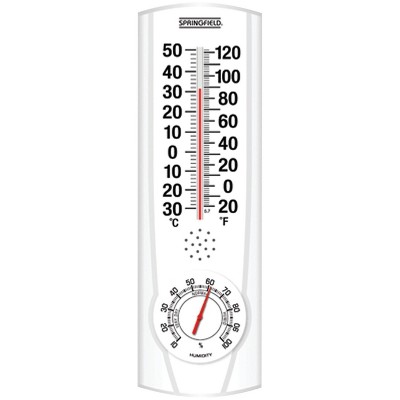 Springfield - Classic Weather Duo Indoor Wall Thermometer