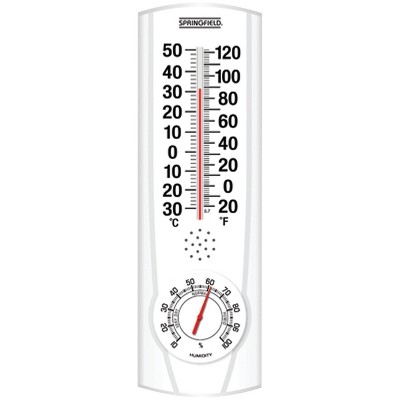 Springfield - 9.25 Indoor & Outdoor Double Thermometer