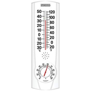 Newentor Indoor Outdoor Thermometer Wireless, Remote Temperature Monitor  Hygrometer, Outside Inside Thermometers with Comfort Indicator, 4 Inch  Screen Humidity Gauge, 328ft Range for Home Patio, White - Yahoo Shopping