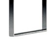 HomeRoots 67" White And Silver Metal and Wood Three Tier Etagere Bookcase - 4 of 4