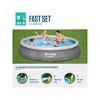 Bestway Fast Set PVC 13' Above Ground Round Inflatable Swimming Pool Set - 2 of 4