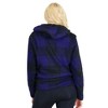 Galaxy J. Come Women's  Loose Fit  Heavyweight Polar Fleece Plaid Hoodie With Faux Shearling Lining - 4 of 4