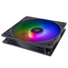 SilverStone Technology VISTA 140 ARGB Translucent PC fan blade black PBT  frame HDB bearing 1600RPM 4pin-PWM 500mm cable 4-1pin ARGB 800+300mm cable - 3 of 4