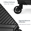 3 Pieces Luggage Sets Travel Suitcase with Double Spinner 8 Wheels TSA Lock Silent-Running Lightweight Hardshell Suitcase 20'' 24'' 28'' - 3 of 4