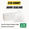 Covfresh Odor Sealing  Diaper Disposal Bags Durable & Unscented Diaper Waste Bags - 2 of 4