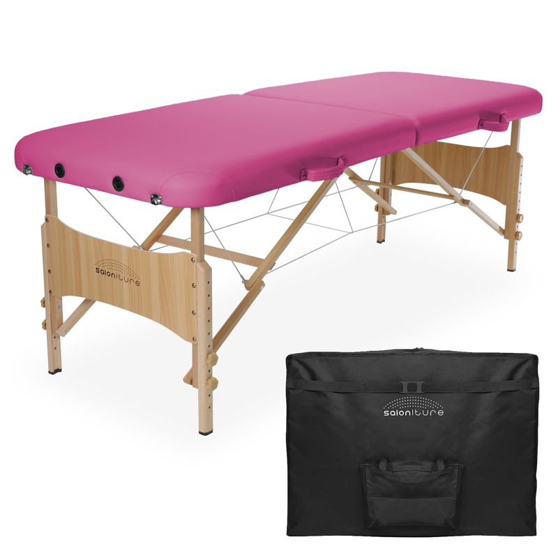 Saloniture Portable Basic Folding Massage Table, 1 of 4