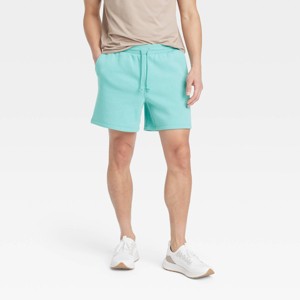 Men's 6" Fleece Jogger Shorts - All In Motion™ - 1 of 3