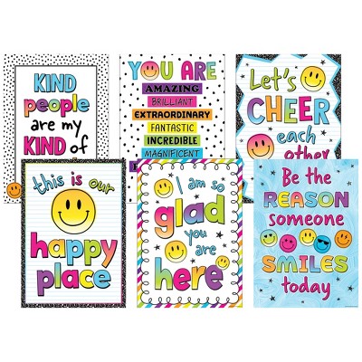 Teacher Created Resources® Brights 4ever Positive Posters, Set Of 6 ...