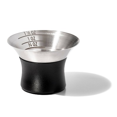 Brushed Stainless Steel Single Wall Cocktail Shaker with Jigger Cap