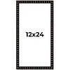 PosterPalooza | 12x24 Bamboo Picture Frame, UV Acrylic, 4 Finishes - Brown, Black, Gold, and Natural - 2 of 4