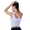 DOMETOUR Soft Yoga Sports Tank Bra With Removable Pads Sports Bra - 4 of 4