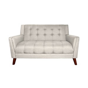 Candace Mid-Century Modern Loveseat - Christopher Knight Home - 1 of 4