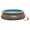 Funsicle SureStep 36 Inch 3 Stair Plastic Lightweight Above Ground Pool Ladder with QuickSet 10' x 30" Durable Ring Top Above Ground Swimming Pool - 3 of 4
