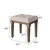 Button-Tufted Entryway Bedroom Dining Bench-Upholstered Bench for Bedroom End of Bed - 4 of 4