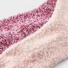 Women's Marled 2pk Cozy Crew Socks - Auden™ 4-10 - 3 of 3