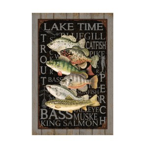 "Wilderness Lodge 23" Outdoor Canvas - 1 of 4