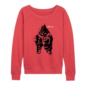 Women's - The Conjuring - Conjuring Chair Lightweight French Terry Wide Neck Long Sleeve Graphic Shirt - 1 of 3