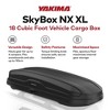 Yakima Roof Cargo Carrier, Vehicle Rooftop Hard Shell Travel Storage Box with SKS Lock, SkyBox NX XL, 18 Cubic Feet, Black - 3 of 4