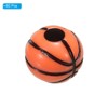 Unique Bargains Opaque Acrylic DIY Necklace Bracelet Loose Basketball Sport Ball Beads 0.39" 60 Pcs - 3 of 4