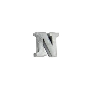 Slickblue Zinc Alphabet Letters, Individual A-Z & "&" Symbol, Wall Letters, Modern, Silver, 2.5"x2" Each - 1 of 4
