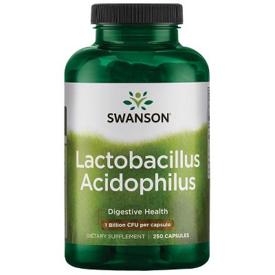 Swanson Probiotics Lactobacillus Acidophilus 1 Billion Cfu, Capsules
