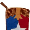 Northlight 18.5" Brown and Red Texas Flag Cowboy Boot Christmas Stocking - 3 of 4