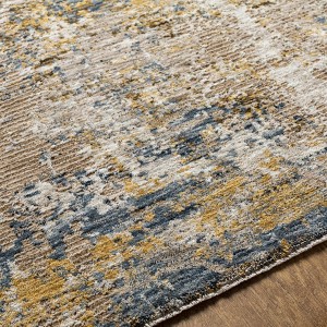 Hauteloom Meads Abstract Mustard Luxe Rug - 1 of 4