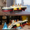 Insoon 2 in 1 Mini Ship Building Block 1883 PCS with Glacier Display Stand Toy Gift for Adults Teens Kids Aged 8+ - 2 of 4
