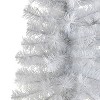 2ft. White Artificial Christmas Tree with 35 LED Lights & 72 Branches – Petite Seasonal Holiday X-Mas Accent - 4 of 4