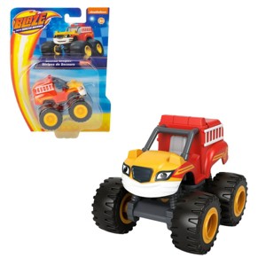 Fisher-Price Nickelodeon Blaze and the Monster Machines Diecast Vehicle, Rescue Stripes - 1 of 4