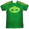 Men's Pj Masks Gekko Suit Short Sleeve Costume T-Shirt - 2 of 4