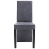 vidaXL Dining Chairs 4 pcs Gray Faux Suede Leather - 4 of 4