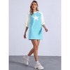 Jess by Meiko Women's StarStruck Raglan Sleeves Oversized T-Shirt Dress - 2 of 4