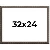 PosterPalooza | 32x24 Modern Bamboo Picture Frame, UV Acrylic, 5 Finishes - 2 of 4