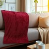 Unique Bargains Blanket Simple Coral Fleece 39"x28" - 4 of 4
