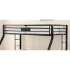 NicBex Bunk Bed with Full Length Guardrail,Loft Bed with Built-in Ladder,Modern Bunk Beds,Noise Reduced Bunk Beds for Bedroom - 3 of 4
