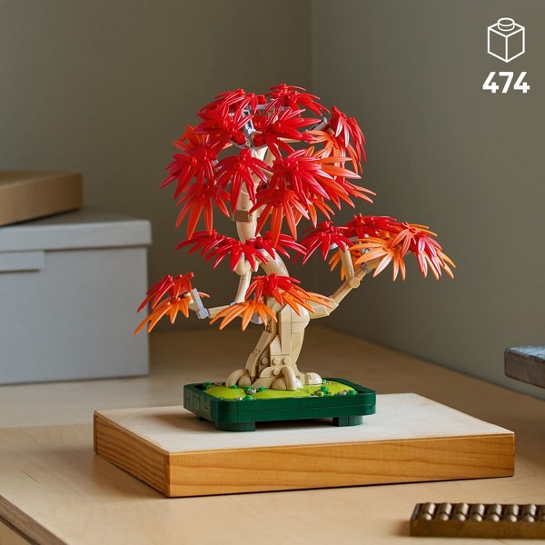 LEGO Botanicals Bonsái de Arce Rojo Japonés Árbol 10348 7