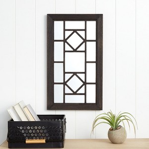 The Lakeside Collection Decorative Wooden Mirror - 1 of 4