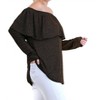 Women's Metallic Ruffled Tunic - PLUS - umgee - 2 of 3