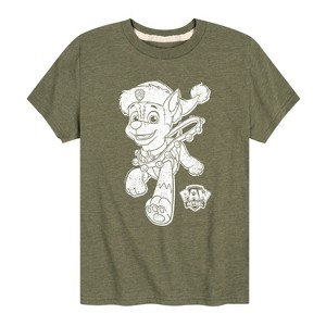 Boys' - Paw Patrol - Chase Christmas Bells Short Sleeve Graphic T-Shirt - 1 of 4
