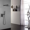 LOVMOR 10 inch Shower Head Bathroom Luxury Rain Mixer Shower Complete Combo Set Wall Mounted - 2 of 4