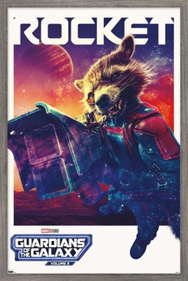 rocket raccoon movie poster