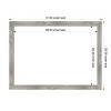 Amanti Art Dove Greywash Square Framed Dry Erase Magnetic Board - 3 of 4