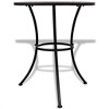 vidaXL Bistro Table Terracotta 23.6" Mosaic - 2 of 4