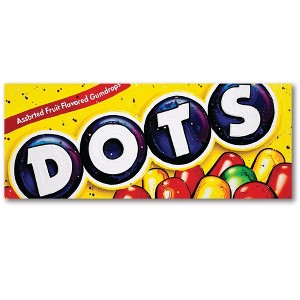 Courtside Market Drizzle Studios Dots Candy 12x30 Gallery-Wrapped Canvas - 1 of 2